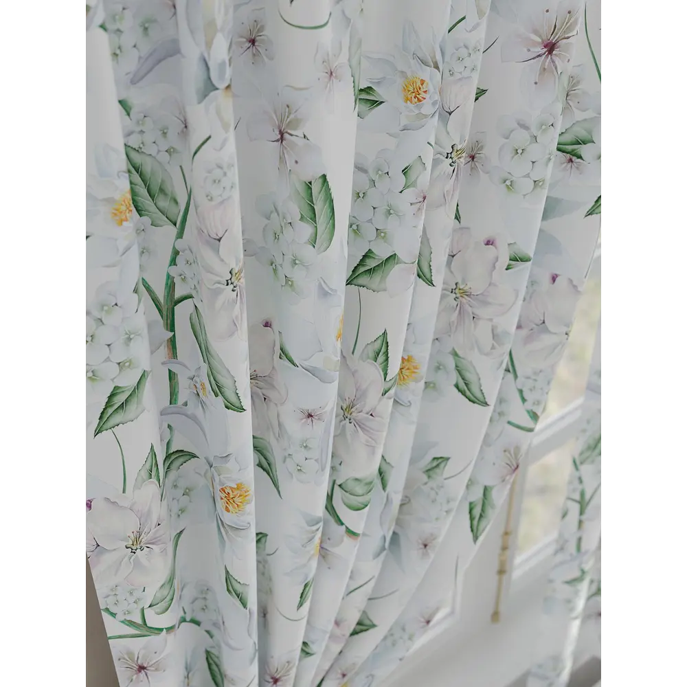 Фото 4 Комплект штор на шторной ленте Comfy Way Итирра 150x160 см цвет бежевый Фото 4 Комплект штор на шторной ленте Comfy Way Итирра 150x160 см цвет бежевый