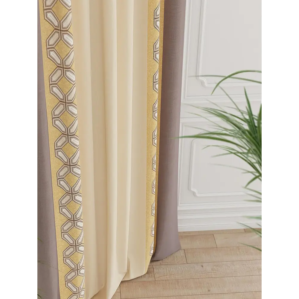 Фото 2 Штора на шторной ленте Comfy Way Шонвиарс 150x250 см цвет белый