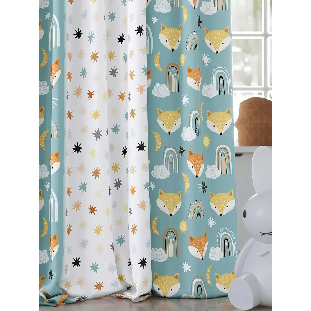 Фото 3 Штора на шторной ленте Comfy Way Фокси 150x260 см цвет белый Фото 3 Штора на шторной ленте Comfy Way Фокси 150x260 см цвет белый