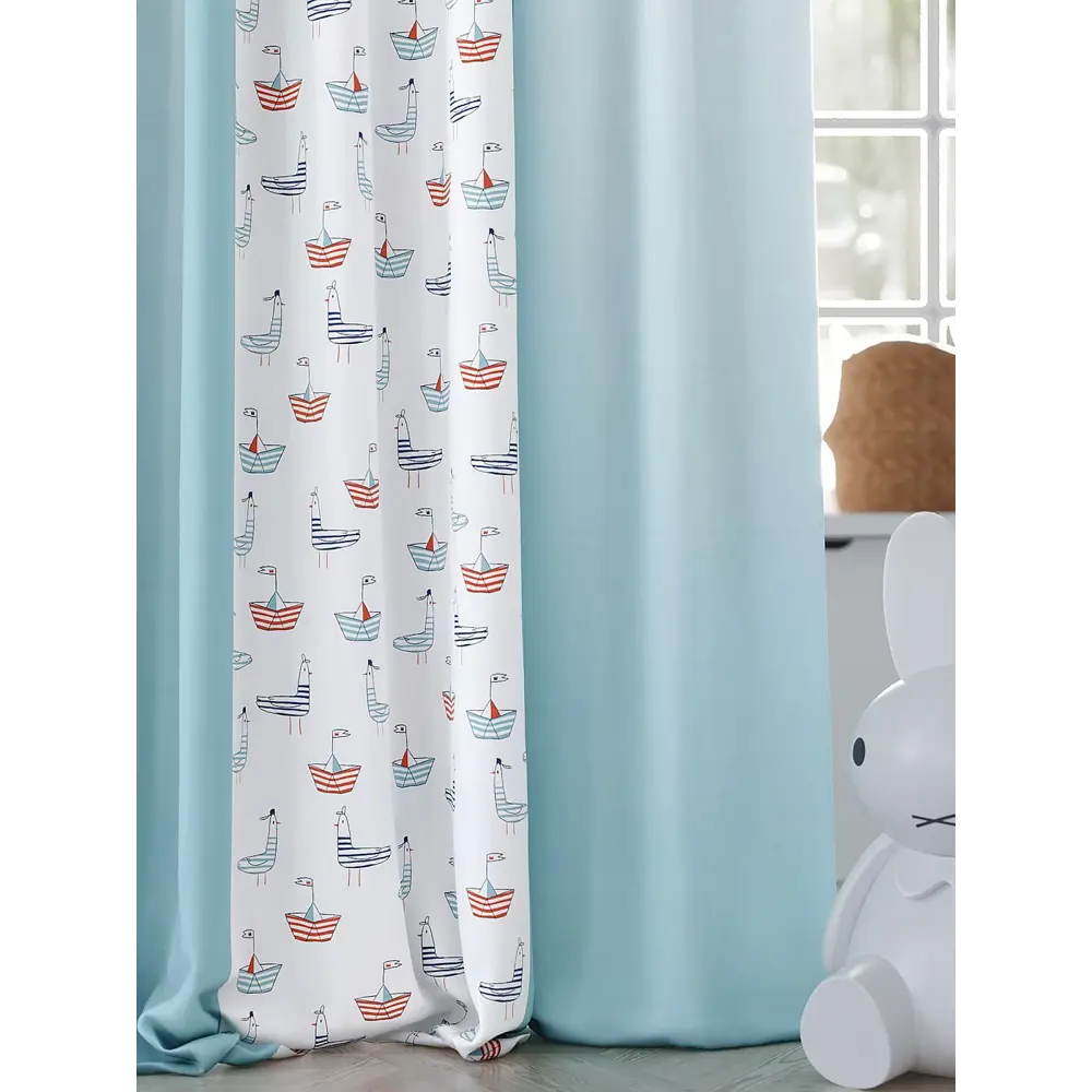 Фото 3 Штора на шторной ленте Comfy Way Саино 150x260 см цвет белый Фото 3 Штора на шторной ленте Comfy Way Саино 150x260 см цвет белый