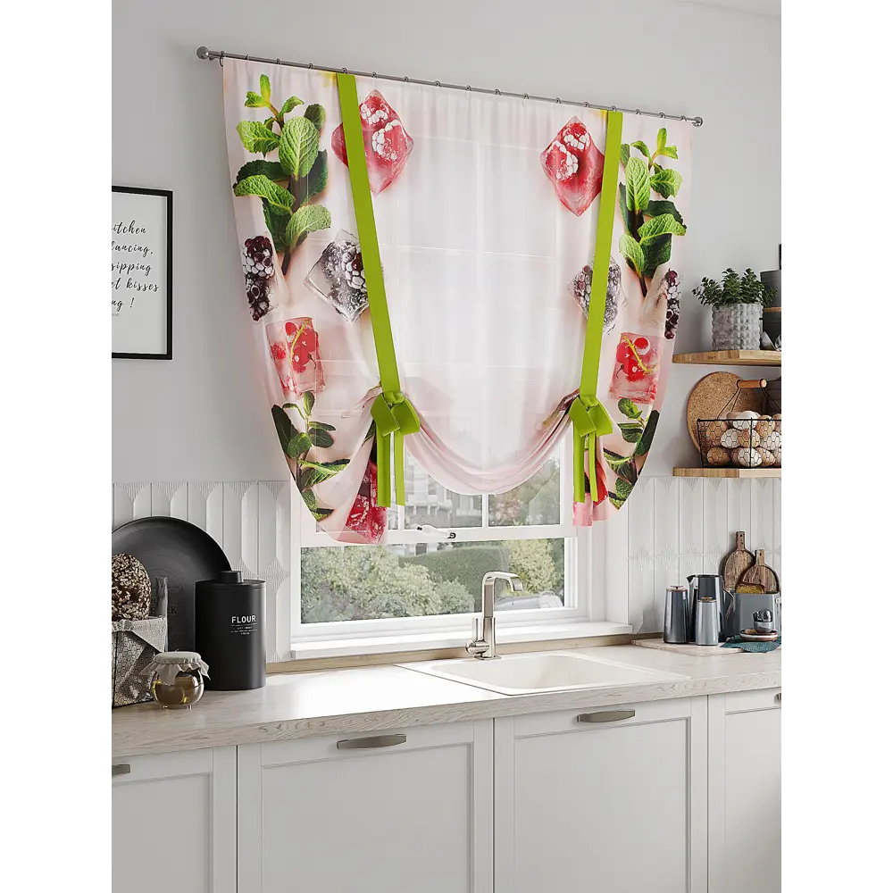 Фото 4 Тюль на шторной ленте Comfy Way Воларс 150x150 см цвет белый Фото 4 Тюль на шторной ленте Comfy Way Воларс 150x150 см цвет белый