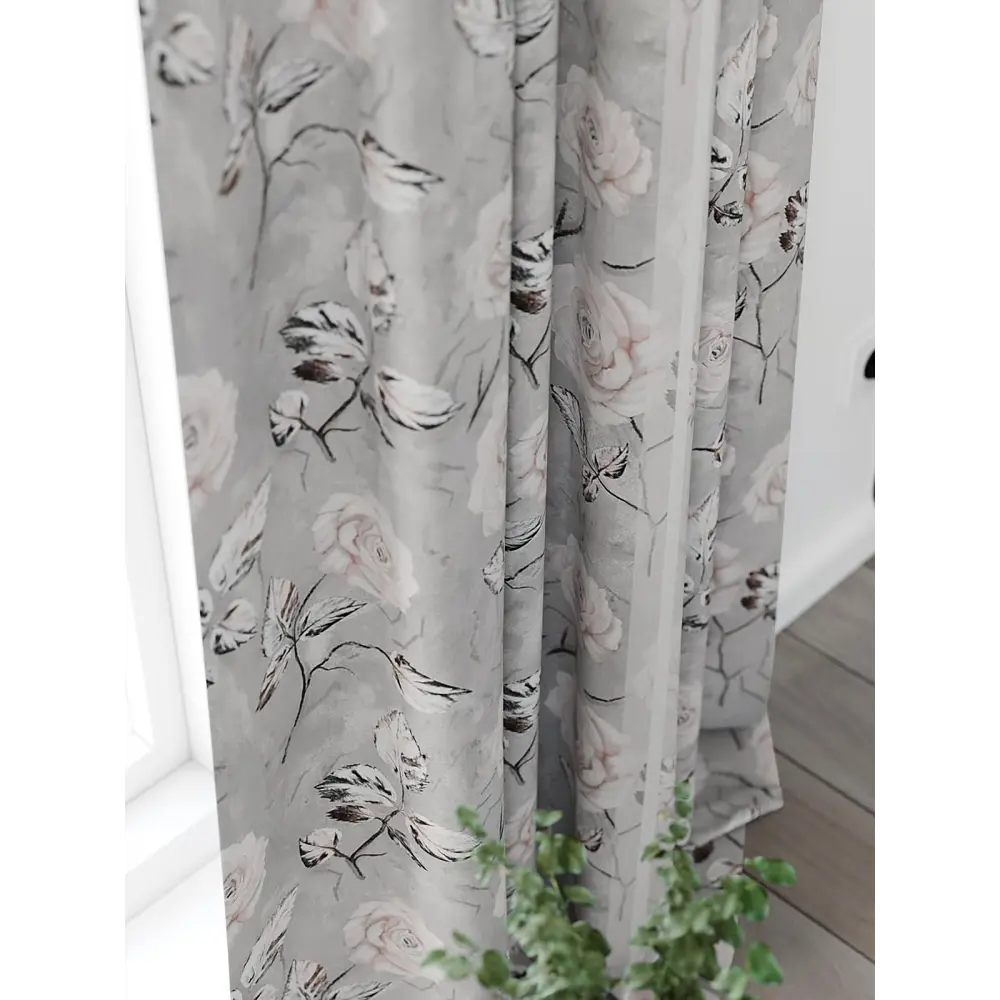 Фото 5 Комплект штор на шторной ленте Comfy Way Лонетриал 150x300 см цвет светло-серый Фото 5 Комплект штор на шторной ленте Comfy Way Лонетриал 150x300 см цвет светло-серый