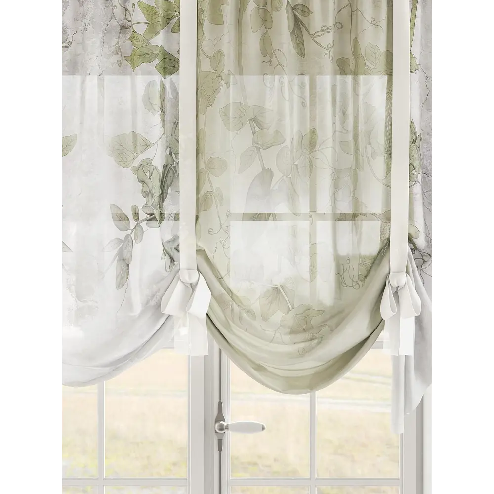 Фото 3 Тюль на шторной ленте Comfy Way Франимирс 300x155 см цвет бежевый Фото 3 Тюль на шторной ленте Comfy Way Франимирс 300x155 см цвет бежевый