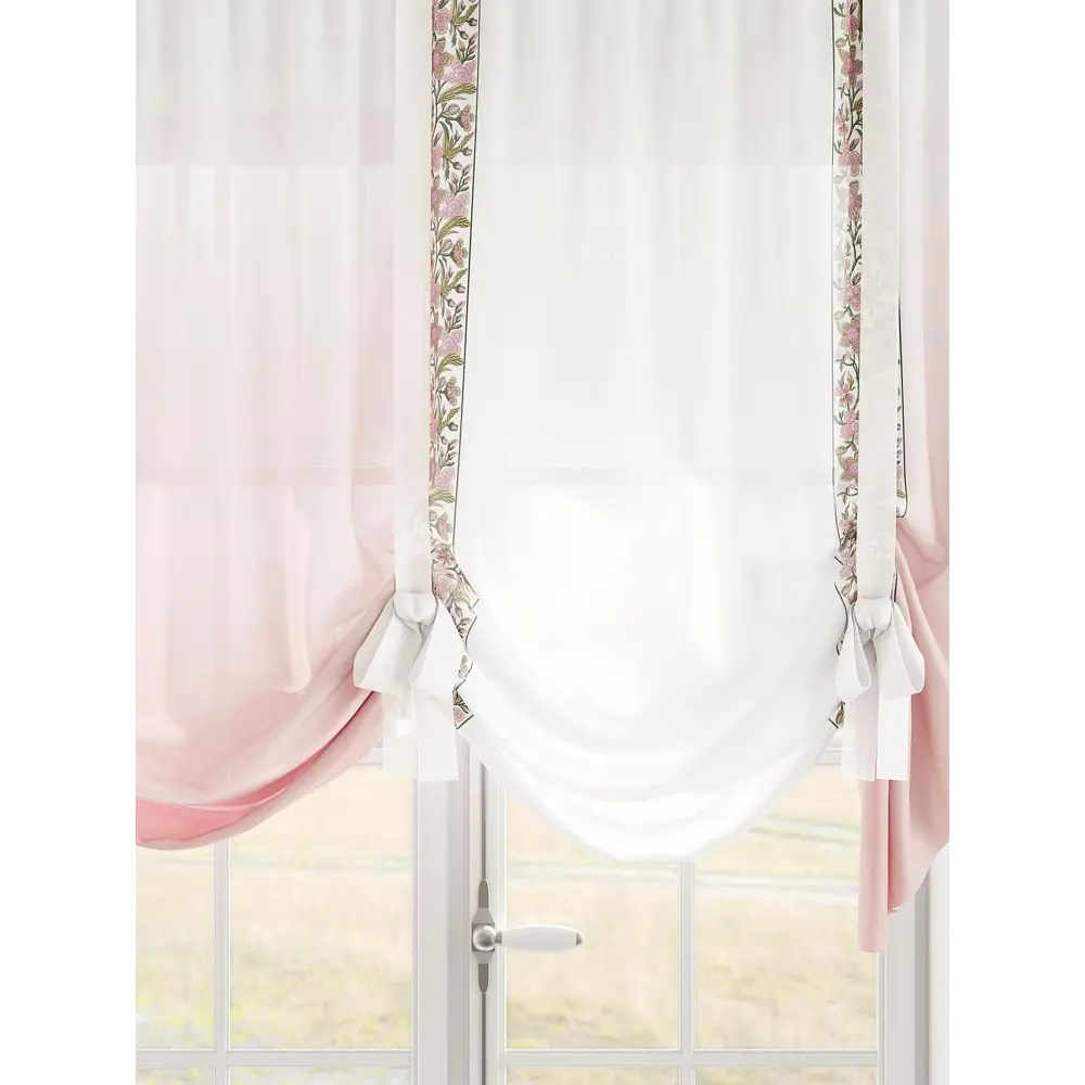 Фото 4 Тюль на шторной ленте Comfy Way Фирнамент 300x155 см цвет белый Фото 4 Тюль на шторной ленте Comfy Way Фирнамент 300x155 см цвет белый