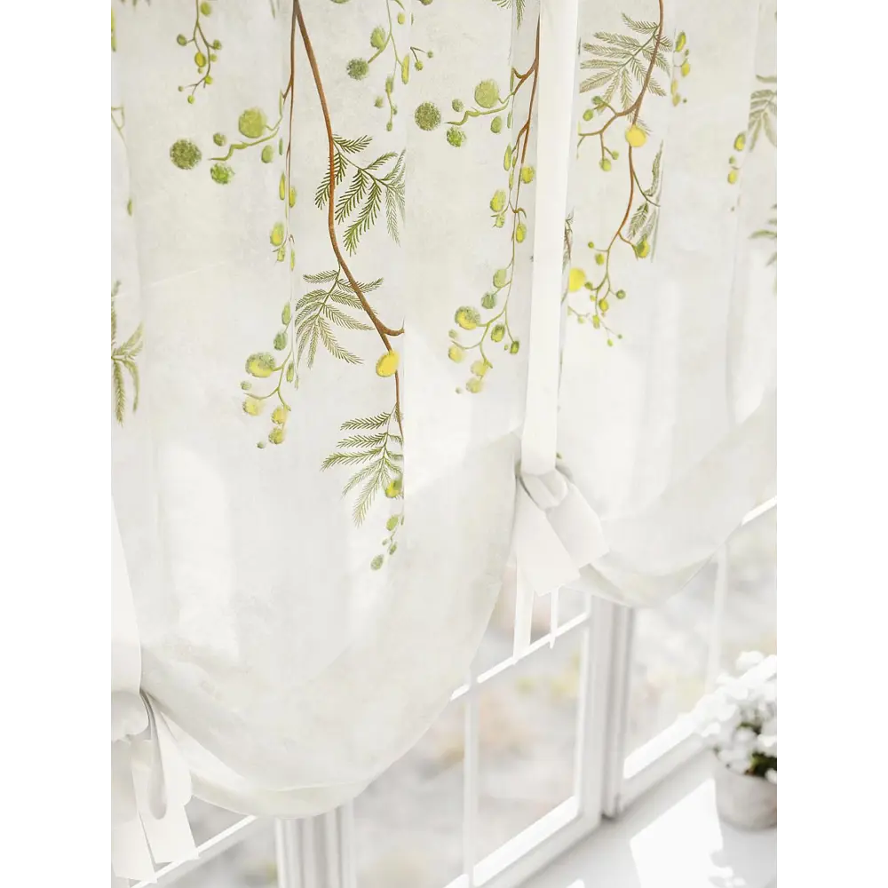 Фото 3 Тюль на шторной ленте Comfy Way Ранимирс 300x155 см цвет белый Фото 3 Тюль на шторной ленте Comfy Way Ранимирс 300x155 см цвет белый