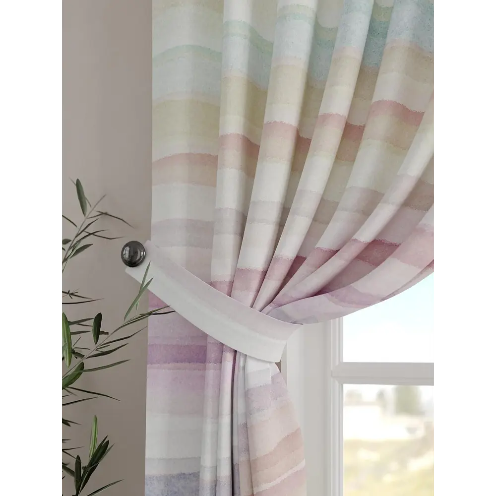 Фото 3 Комплект штор на шторной ленте Comfy Way Синтерс 150x160 см цвет бежевый Фото 3 Комплект штор на шторной ленте Comfy Way Синтерс 150x160 см цвет бежевый
