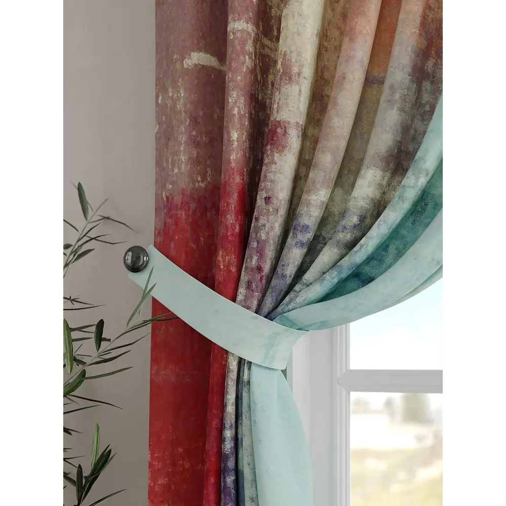 Фото 3 Комплект штор на шторной ленте Comfy Way Лиоргос 150x160 см цвет бежевый Фото 3 Комплект штор на шторной ленте Comfy Way Лиоргос 150x160 см цвет бежевый