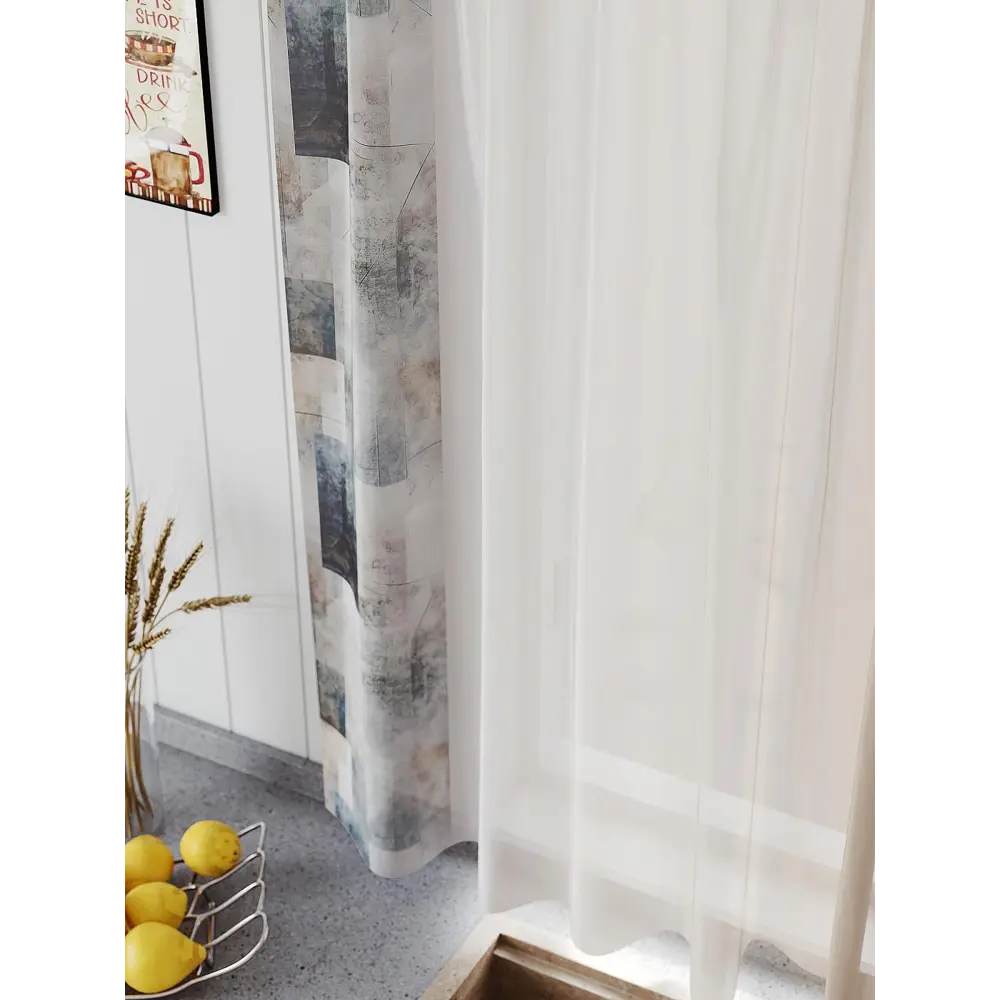 Фото 4 Тюль на шторной ленте Comfy Way Линфорт - 706 300x150 см цвет бежевый Фото 4 Тюль на шторной ленте Comfy Way Линфорт - 706 300x150 см цвет бежевый