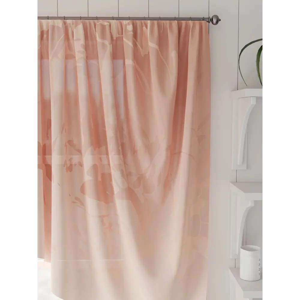 Фото 4 Штора на шторной ленте Comfy Way Фармиант 300x130 см цвет красный Фото 4 Штора на шторной ленте Comfy Way Фармиант 300x130 см цвет красный