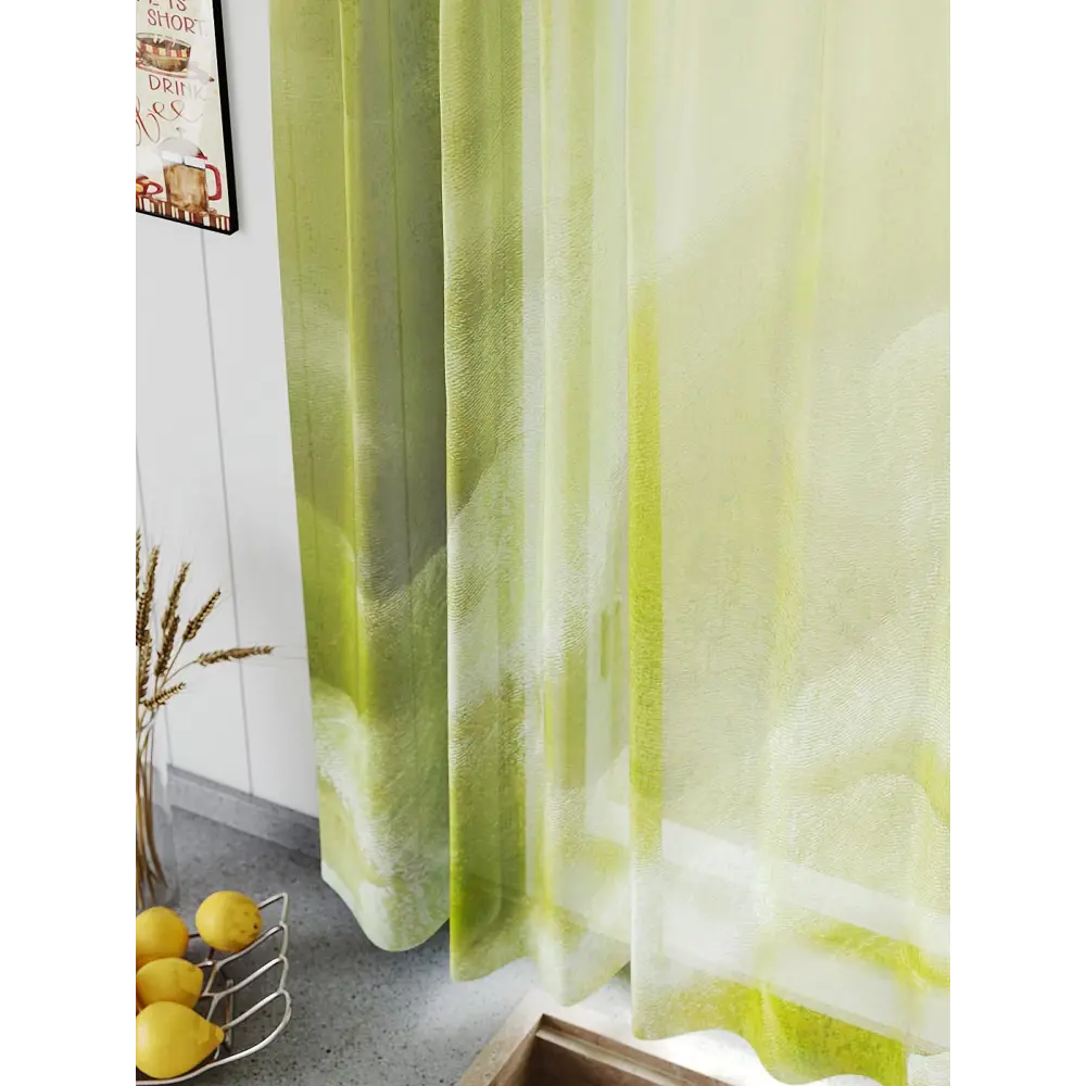 Фото 4 Тюль на шторной ленте Comfy Way Линфорт - 688 300x150 см цвет зеленый Фото 4 Тюль на шторной ленте Comfy Way Линфорт - 688 300x150 см цвет зеленый