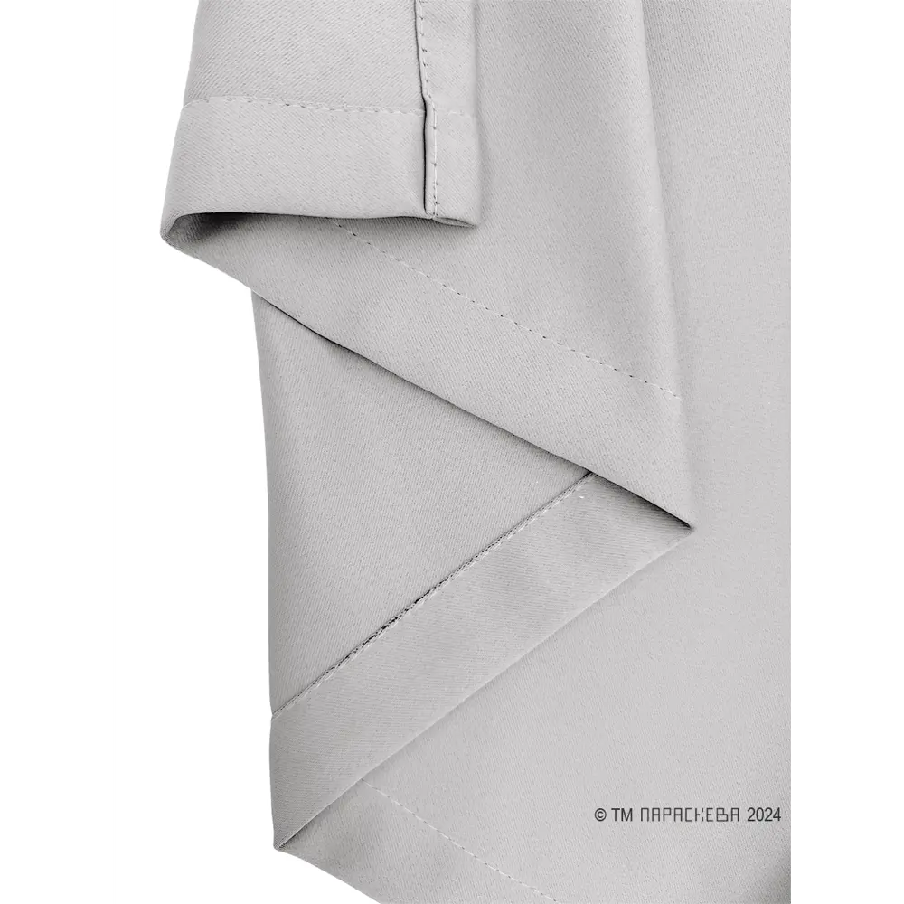 Фото 12 Комплект штор на ленте Параскева Хит 13110 200x270 см цвет серый Фото 12 Комплект штор на ленте Параскева Хит 13110 200x270 см цвет серый