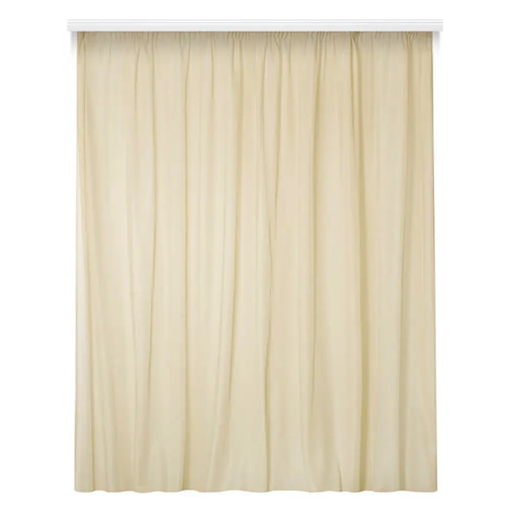 Фото Тюль на ленте Миртек Pipa 2009981119044 400x280 см цвет бежевый