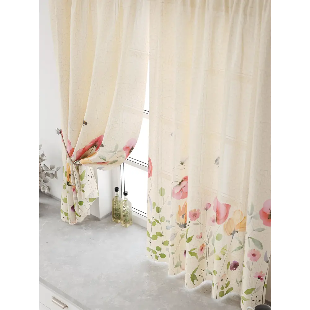 Фото 5 Комплект тюль 2 шт на ленте Comfy Way Свилс - 122 CW579122 150x160 см вуаль цвет красный Фото 5 Комплект тюль 2 шт на ленте Comfy Way Свилс - 122 CW579122 150x160 см вуаль цвет красный