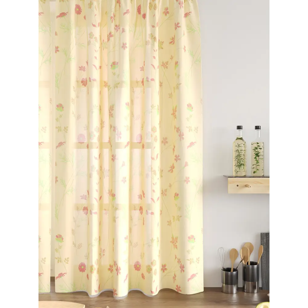 Фото 5 Комплект тюль 2 шт на ленте Comfy Way Свилс - 82 CW579082 150x160 см вуаль цвет красный Фото 5 Комплект тюль 2 шт на ленте Comfy Way Свилс - 82 CW579082 150x160 см вуаль цвет красный