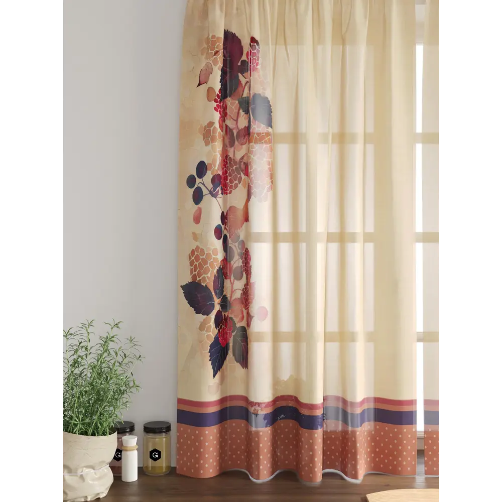 Фото 6 Комплект тюль 2 шт на ленте Comfy Way Свилс - 07 CW579007 150x160 см вуаль цвет красный Фото 6 Комплект тюль 2 шт на ленте Comfy Way Свилс - 07 CW579007 150x160 см вуаль цвет красный