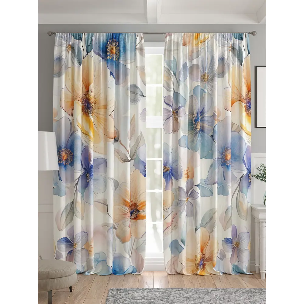 Фото 4 Комплект штор 2 шт на ленте Comfy Way Базовая Коллекция CW521288 150x240 см жаккард цвет оранжевый Фото 4 Комплект штор 2 шт на ленте Comfy Way Базовая Коллекция CW521288 150x240 см жаккард цвет оранжевый