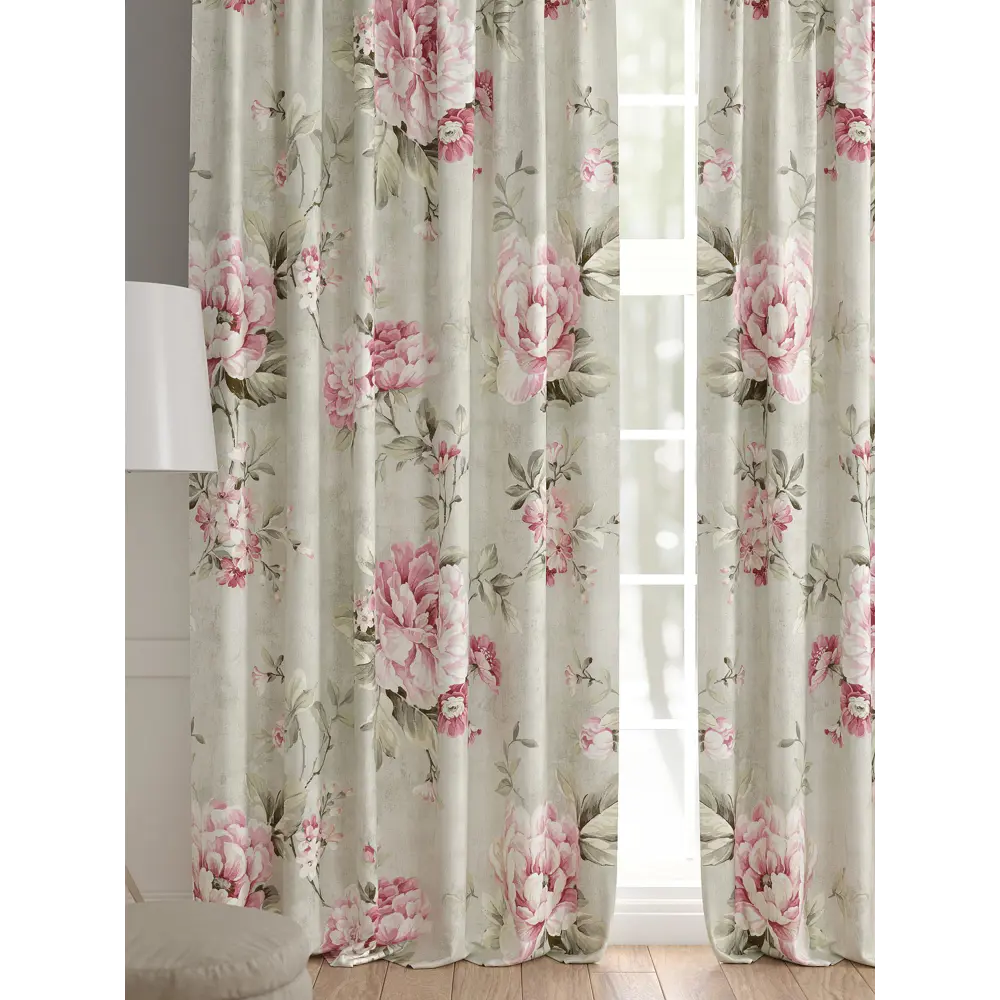 Фото 2 Комплект штор 2 шт на ленте Comfy Way Базовая Коллекция CW521261 150x240 см жаккард цвет зеленый Фото 2 Комплект штор 2 шт на ленте Comfy Way Базовая Коллекция CW521261 150x240 см жаккард цвет зеленый