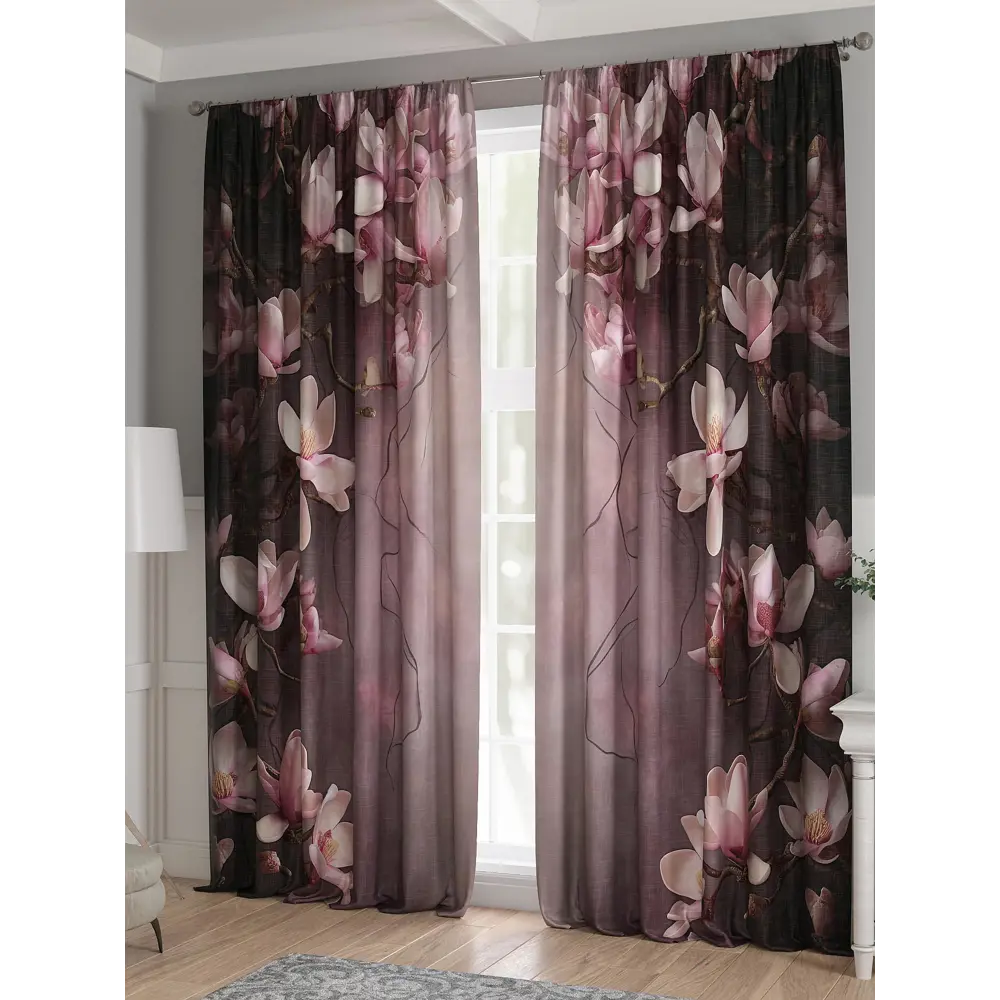 Фото 3 Комплект штор 2 шт на ленте Comfy Way Базовая Коллекция CW521231 150x240 см жаккард цвет серый Фото 3 Комплект штор 2 шт на ленте Comfy Way Базовая Коллекция CW521231 150x240 см жаккард цвет серый