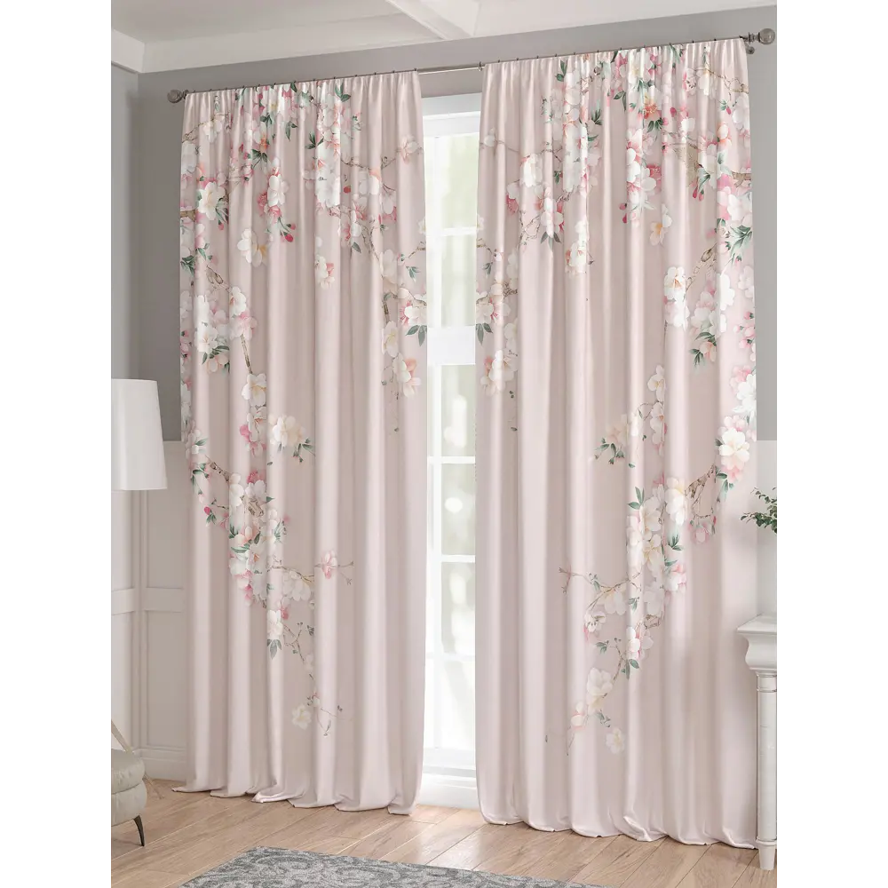 Фото 3 Комплект штор 2 шт на ленте Comfy Way Базовая Коллекция CW521216 150x240 см жаккард цвет белый Фото 3 Комплект штор 2 шт на ленте Comfy Way Базовая Коллекция CW521216 150x240 см жаккард цвет белый