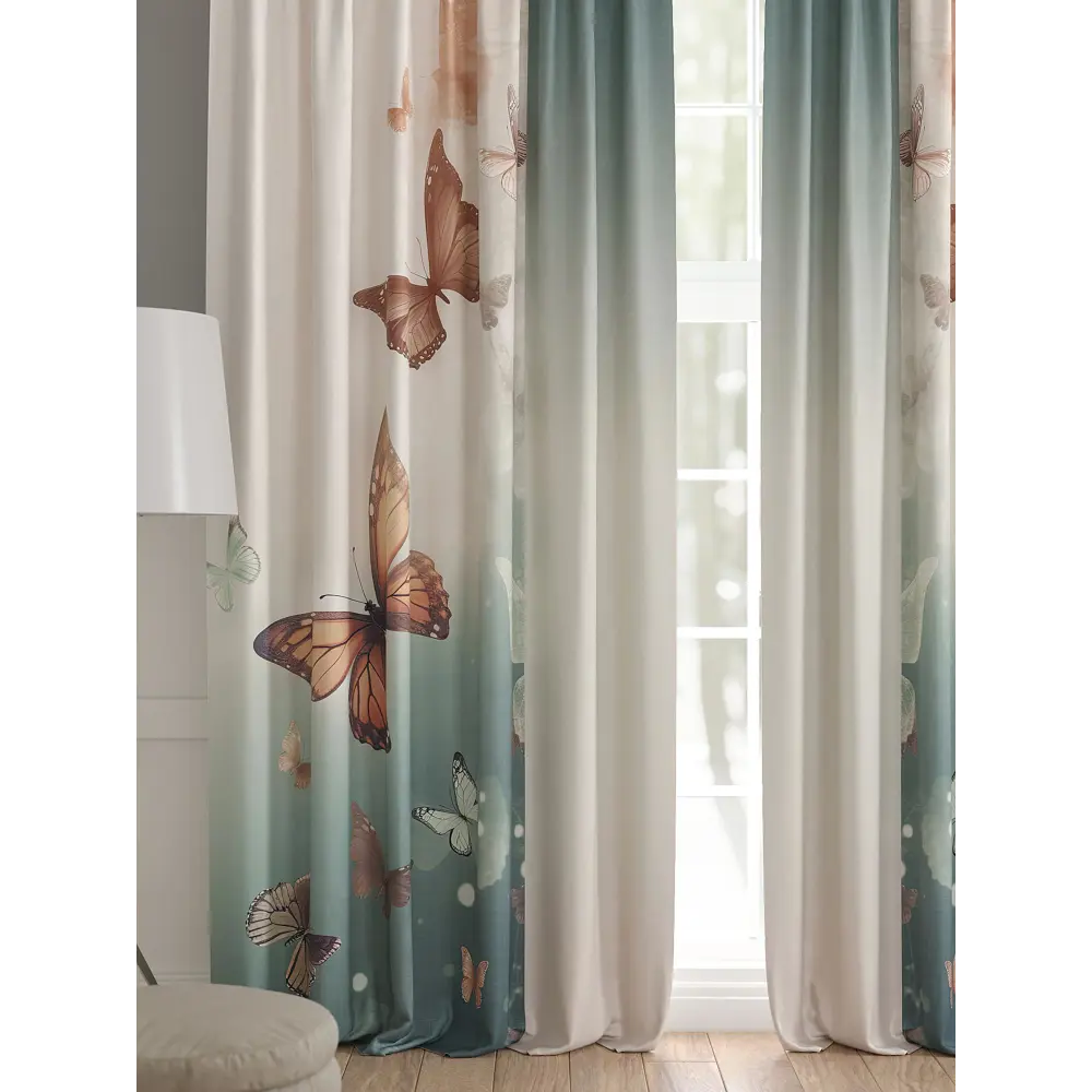 Фото 2 Комплект штор 2 шт на ленте Comfy Way Базовая Коллекция CW521213 150x240 см жаккард цвет коричневый Фото 2 Комплект штор 2 шт на ленте Comfy Way Базовая Коллекция CW521213 150x240 см жаккард цвет коричневый