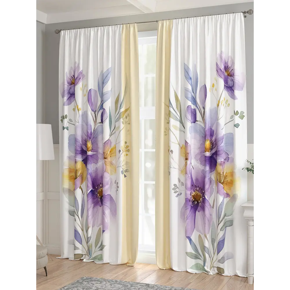 Фото 3 Комплект штор 2 шт на ленте Comfy Way Базовая Коллекция CW521208 150x240 см жаккард цвет зеленый Фото 3 Комплект штор 2 шт на ленте Comfy Way Базовая Коллекция CW521208 150x240 см жаккард цвет зеленый