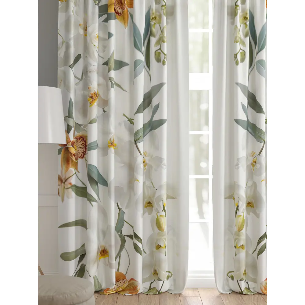 Фото 2 Комплект штор 2 шт на ленте Comfy Way Базовая Коллекция CW521197 150x240 см жаккард цвет зеленый Фото 2 Комплект штор 2 шт на ленте Comfy Way Базовая Коллекция CW521197 150x240 см жаккард цвет зеленый