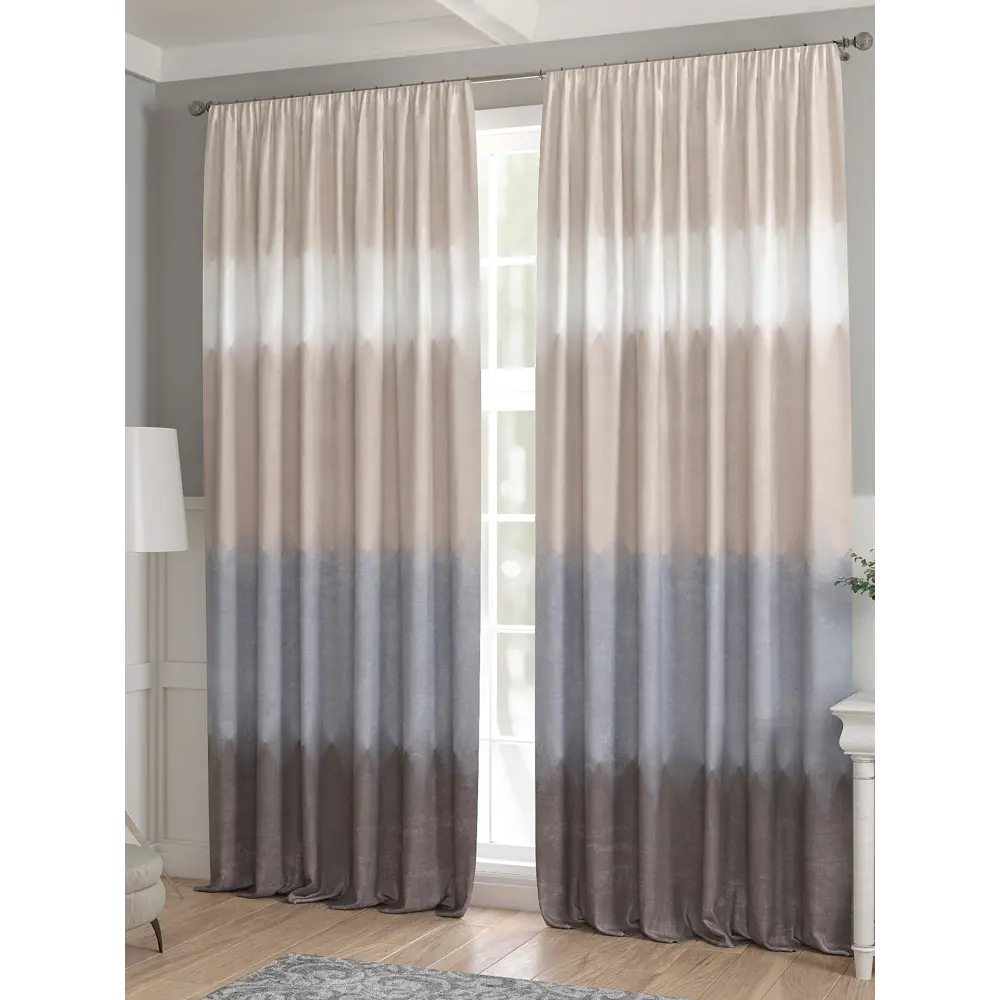 Фото 3 Комплект штор 2 шт на ленте Comfy Way Базовая Коллекция CW521164 150x240 см жаккард цвет белый Фото 3 Комплект штор 2 шт на ленте Comfy Way Базовая Коллекция CW521164 150x240 см жаккард цвет белый
