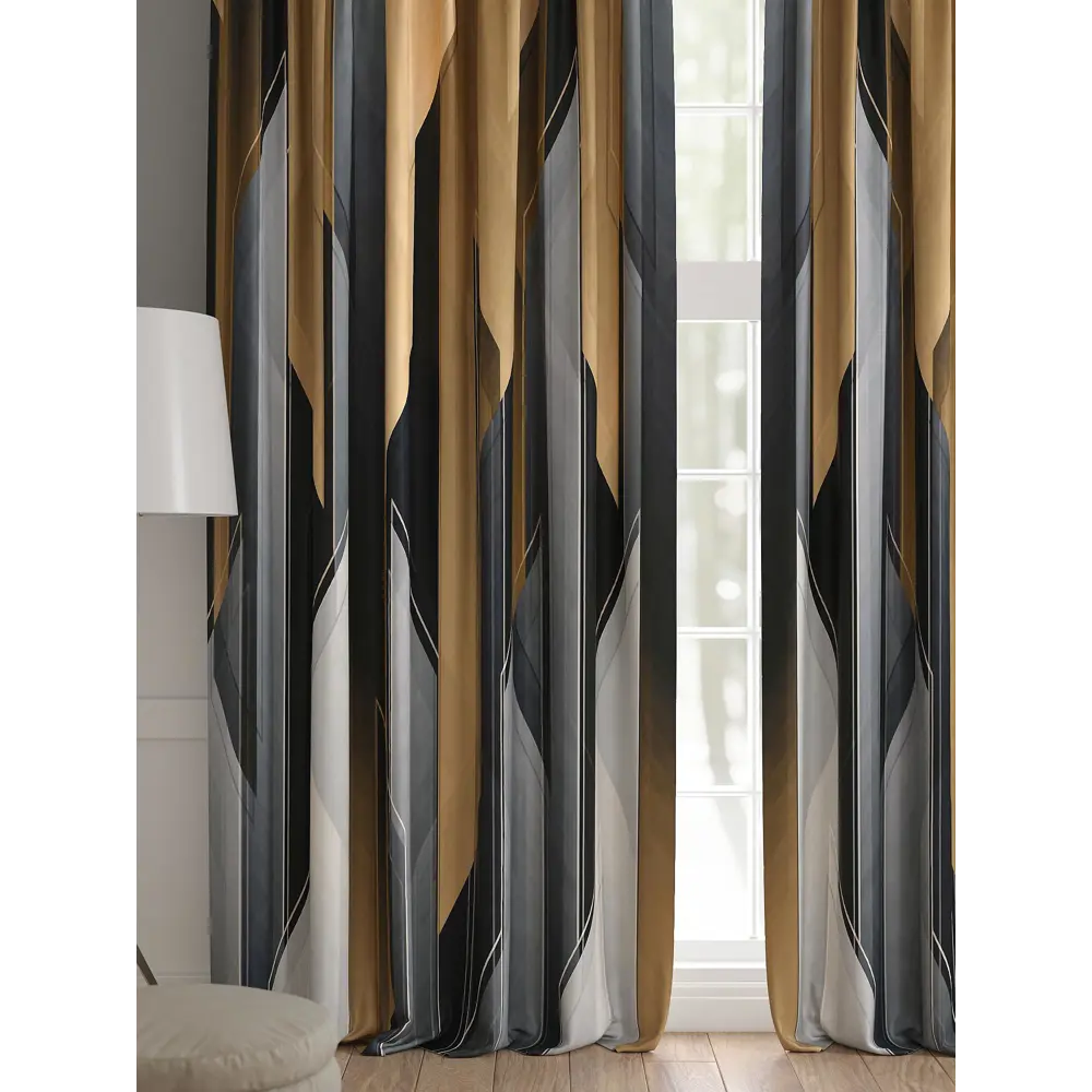 Фото 2 Комплект штор 2 шт на ленте Comfy Way Базовая Коллекция CW521151 150x240 см жаккард цвет коричневый Фото 2 Комплект штор 2 шт на ленте Comfy Way Базовая Коллекция CW521151 150x240 см жаккард цвет коричневый