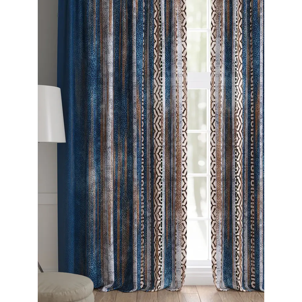 Фото 2 Комплект штор 2 шт на ленте Comfy Way Базовая Коллекция CW521148 150x240 см жаккард цвет серый Фото 2 Комплект штор 2 шт на ленте Comfy Way Базовая Коллекция CW521148 150x240 см жаккард цвет серый