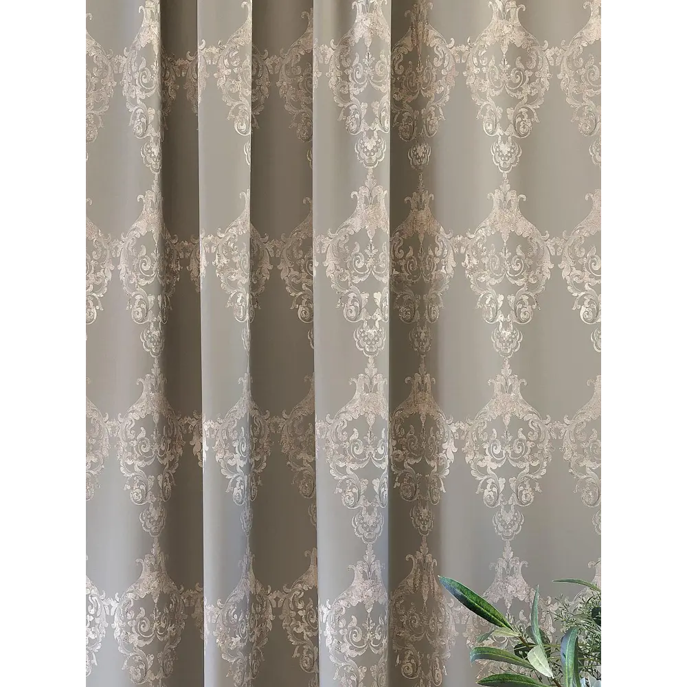 Фото 2 Комплект штор на ленте At Home Этельн AT750167 150x280 см вуаль цвет бежевый Фото 2 Комплект штор на ленте At Home Этельн AT750167 150x280 см вуаль цвет бежевый