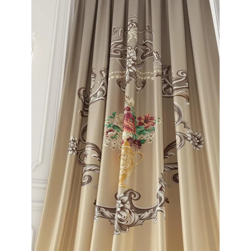 Фото 3 Тюль на ленте At Home Эрпиона AT752115 150x280 см вуаль цвет коричневый Фото 3 Тюль на ленте At Home Эрпиона AT752115 150x280 см вуаль цвет коричневый