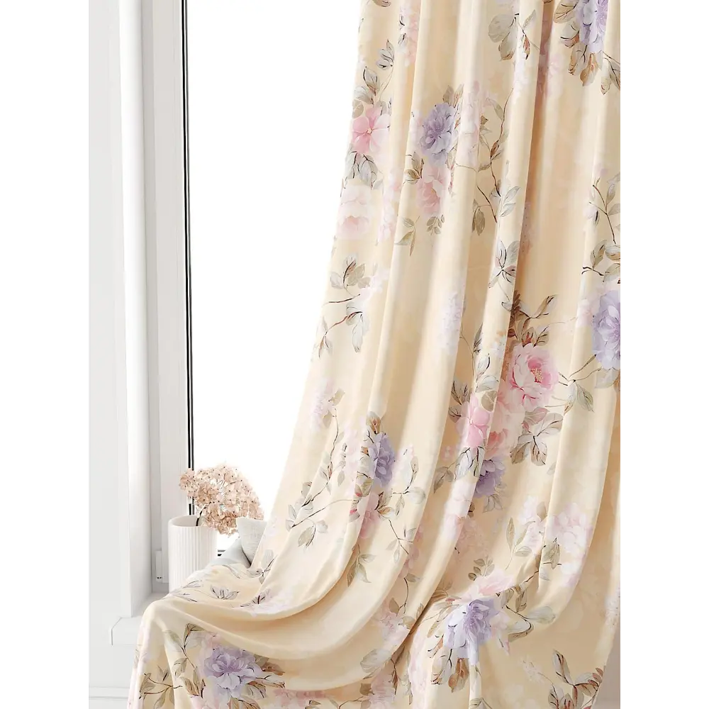 Фото 4 Тюль на ленте At Home Лагвинс AT581120 150x250 см вуаль цвет оранжевый