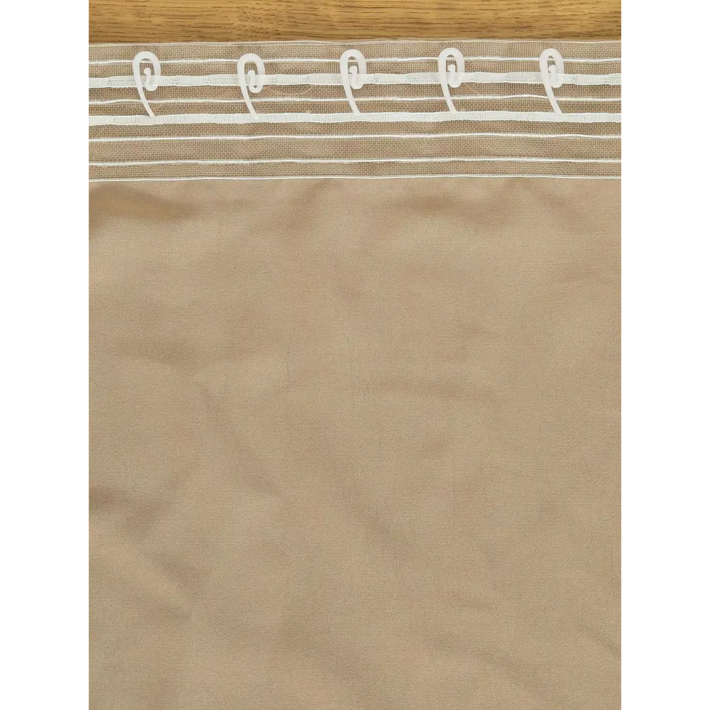 Фото 6 Комплект штор на ленте At Home Ламбрус AT206600 500x290 см вуаль цвет коричневый Фото 6 Комплект штор на ленте At Home Ламбрус AT206600 500x290 см вуаль цвет коричневый