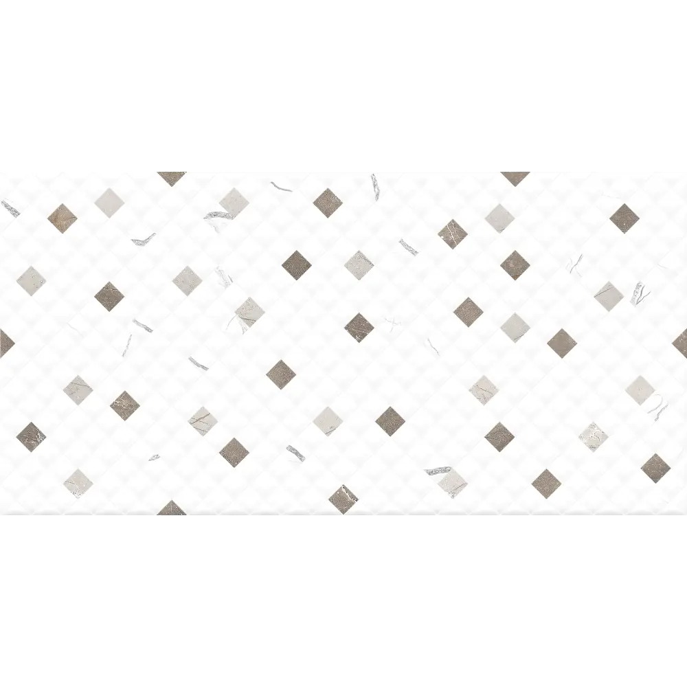 Фото 3 Плитка настенная Global Tile Siluet GT125VG_MSK, 25x50 см, цвет белый Фото 3 Плитка настенная Global Tile Siluet GT125VG_MSK, 25x50 см, цвет белый