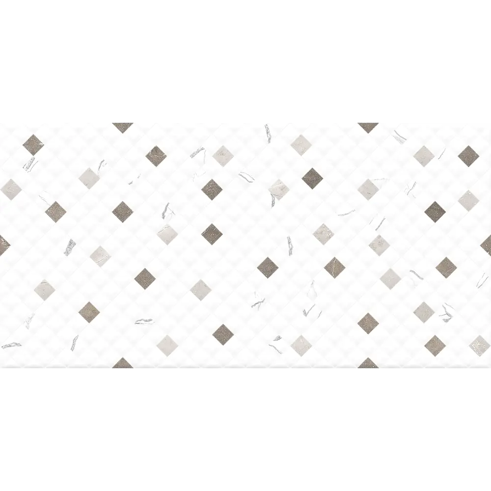 Фото 4 Плитка настенная Global Tile Siluet GT125VG_MSK, 25x50 см, цвет белый Фото 4 Плитка настенная Global Tile Siluet GT125VG_MSK, 25x50 см, цвет белый