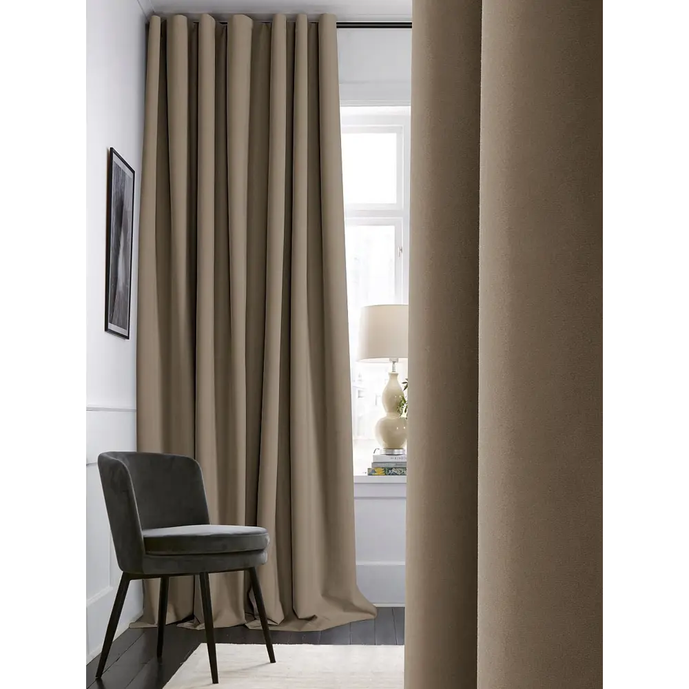 Фото 2 Тюль на ленте At Home Пориз AT103041 270x320 см вуаль цвет оранжевый Фото 2 Тюль на ленте At Home Пориз AT103041 270x320 см вуаль цвет оранжевый