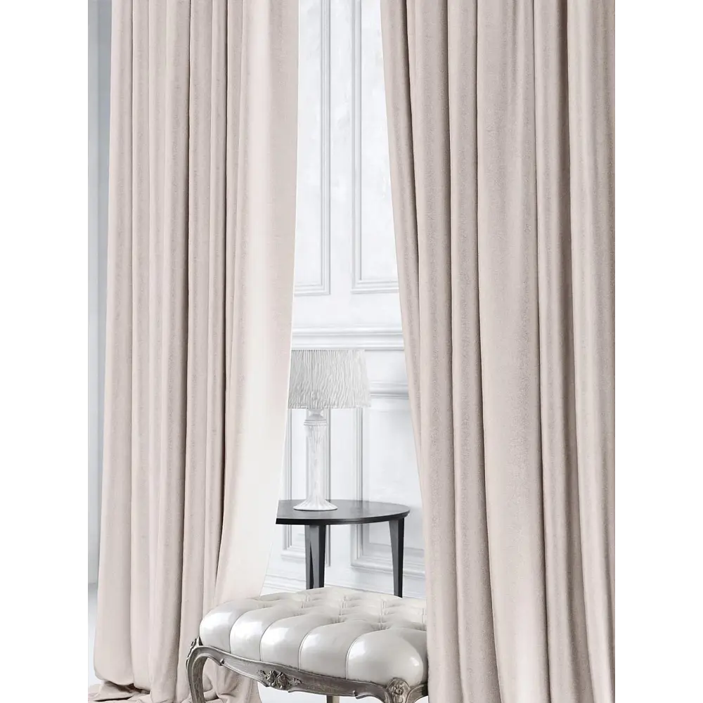 Фото 4 Комплект штор на ленте At Home Абарэ AT215011 200x250 см вуаль цвет кремовый Фото 4 Комплект штор на ленте At Home Абарэ AT215011 200x250 см вуаль цвет кремовый