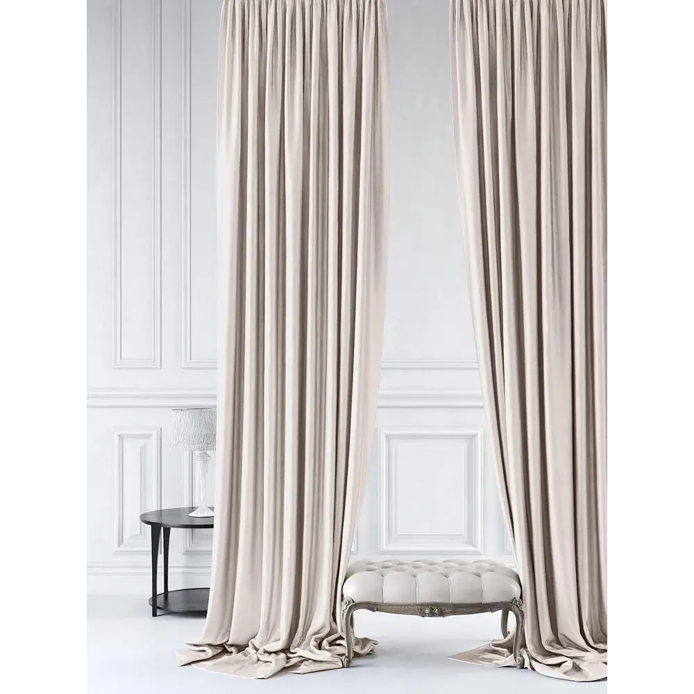 Фото 2 Комплект штор на ленте At Home Абарэ AT215011 200x250 см вуаль цвет кремовый Фото 2 Комплект штор на ленте At Home Абарэ AT215011 200x250 см вуаль цвет кремовый