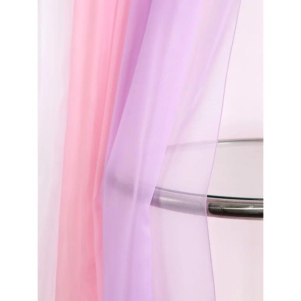 Фото 4 Тюль на ленте At Home Лоцион AT131003 300x250 см вуаль цвет сиреневый