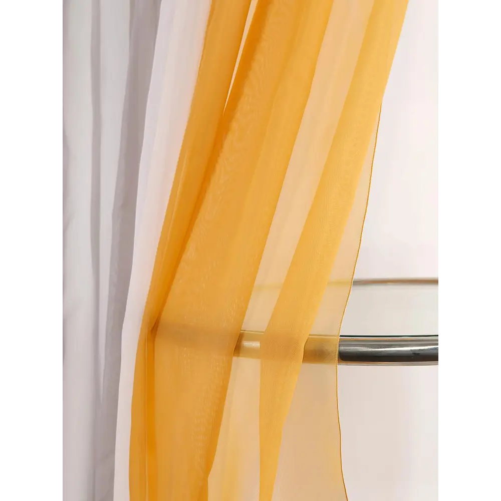 Фото 4 Тюль на ленте At Home Лоцион AT131010 300x250 см вуаль цвет золотой Фото 4 Тюль на ленте At Home Лоцион AT131010 300x250 см вуаль цвет золотой