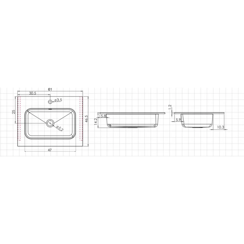 Фото 3 Тумба с раковиной Vincea VMC-2N600VO,VCB-2N600W 60 Фото 3 Тумба с раковиной Vincea VMC-2N600VO,VCB-2N600W 60