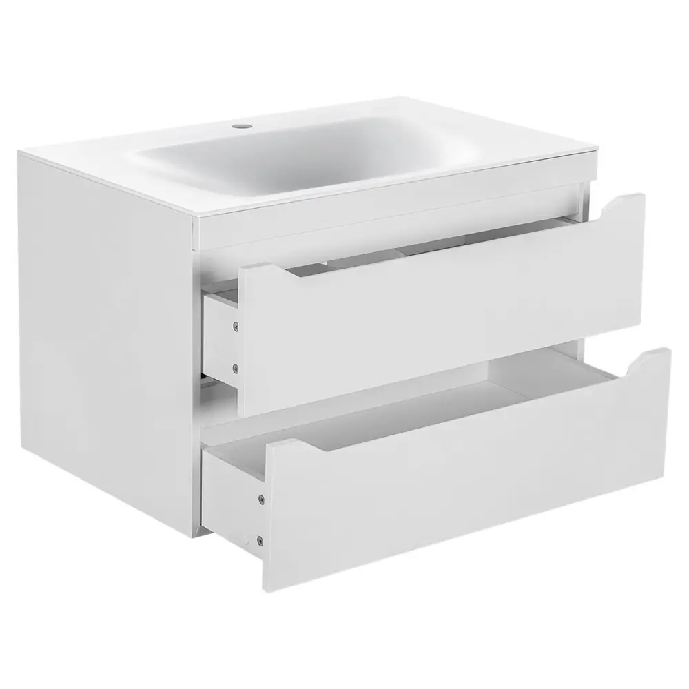 Фото 4 Тумба с раковиной Vincea Fine 800 G.White VMC-2F800GW VCB-1F800W Фото 4 Тумба с раковиной Vincea Fine 800 G.White VMC-2F800GW VCB-1F800W