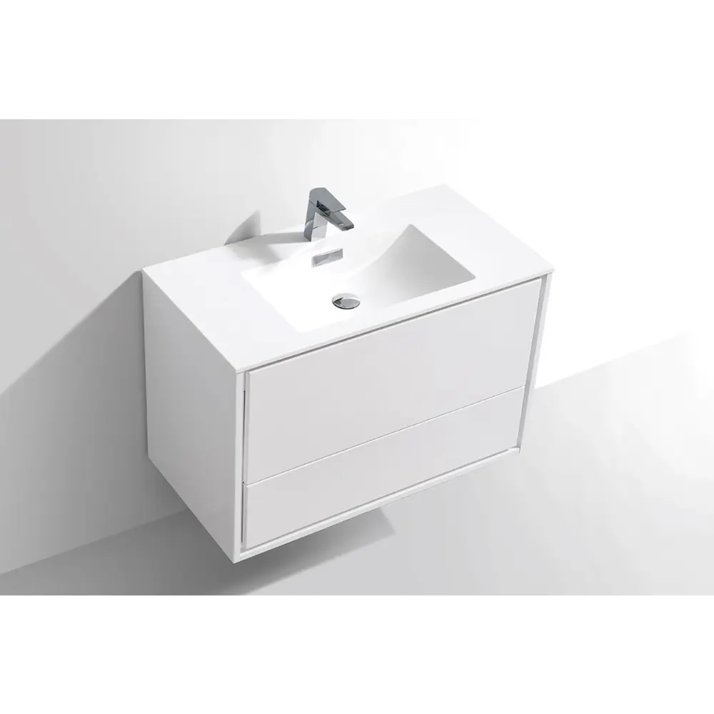 Фото Тумба с раковиной Vincea VMC-1S900LW,VCB-14900W 90 Фото Тумба с раковиной Vincea VMC-1S900LW,VCB-14900W 90