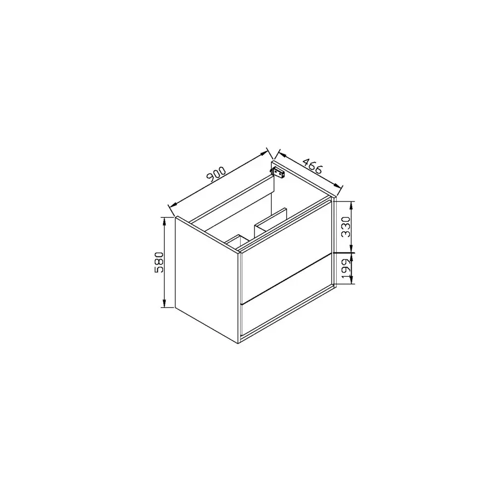 Фото 3 Тумба с раковиной Vincea VMC-1S900NL,VCB-14900W 90 Фото 3 Тумба с раковиной Vincea VMC-1S900NL,VCB-14900W 90