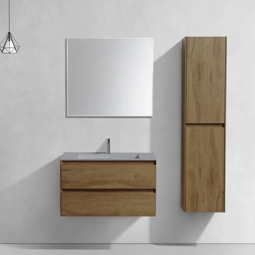 Фото 2 Тумба с раковиной Vincea Luka 800 T.Oak Gray VMC-2L800TO VCB-13800G Фото 2 Тумба с раковиной Vincea Luka 800 T.Oak Gray VMC-2L800TO VCB-13800G