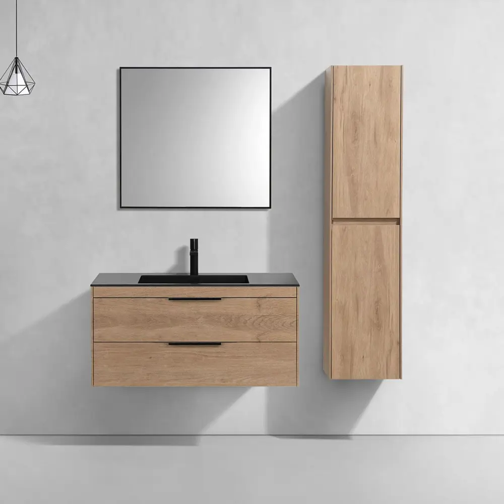 Фото 4 Тумба с раковиной Vincea Chiara 2D 100 N.Oak Black VMC-2C2100NO VCB-13100B 100 Фото 4 Тумба с раковиной Vincea Chiara 2D 100 N.Oak Black VMC-2C2100NO VCB-13100B 100