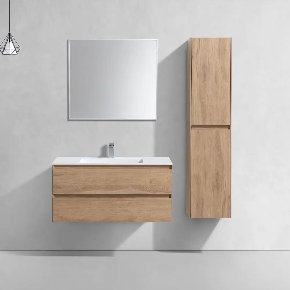 Фото 2 Тумба с раковиной Vincea Luka 100 N.Oak White VMC-2L100NO VCB-13100W 100 Фото 2 Тумба с раковиной Vincea Luka 100 N.Oak White VMC-2L100NO VCB-13100W 100
