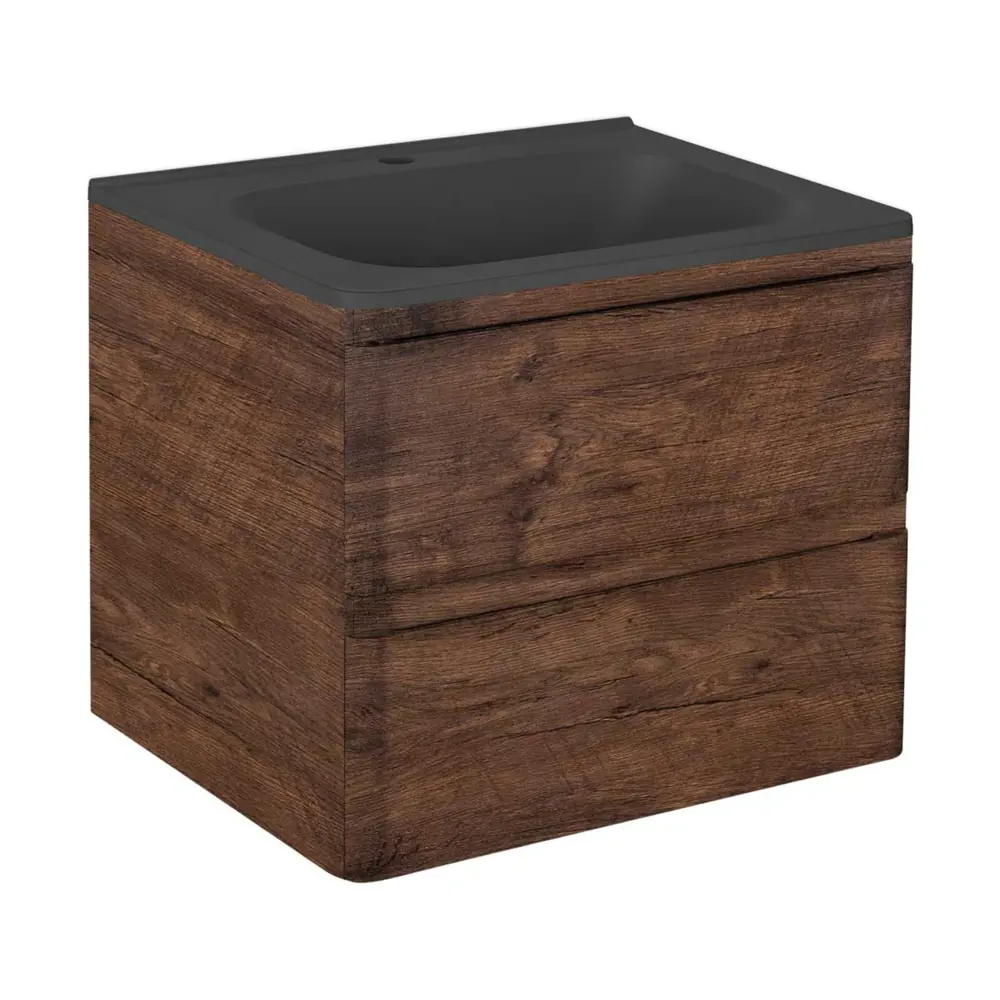 Фото Тумба с раковиной Vincea Vico 600 Black VMC-2V600RW VCB-2VP600B 60 Фото Тумба с раковиной Vincea Vico 600 Black VMC-2V600RW VCB-2VP600B 60