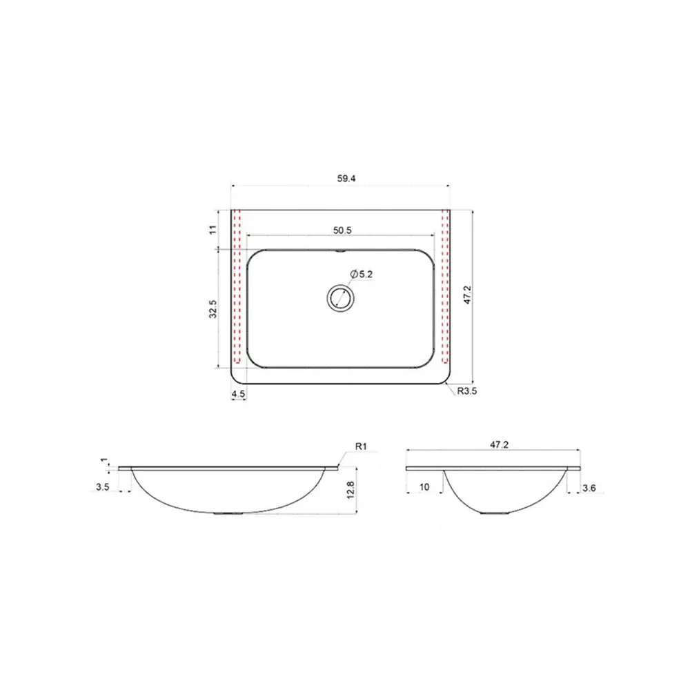 Фото 6 Тумба с раковиной Vincea Vico Grey 60см цвет коричневый Фото 6 Тумба с раковиной Vincea Vico Grey 60см цвет коричневый