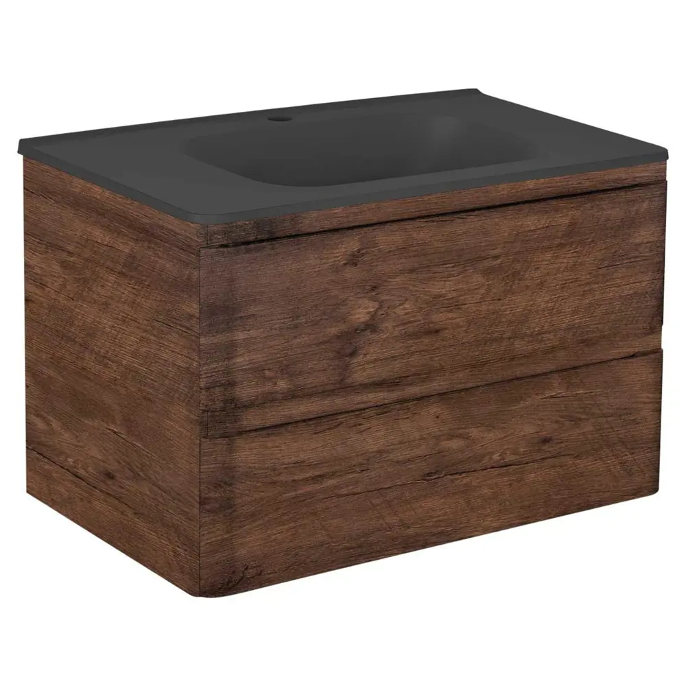 Фото Тумба с раковиной Vincea Vico 800 Black, R.Wood VMC-2V800RW,VCB-2VP800B 80 Фото Тумба с раковиной Vincea Vico 800 Black, R.Wood VMC-2V800RW,VCB-2VP800B 80